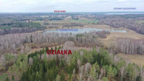 Ogromna działka rolna na obrzeżach Kruklanek