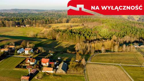 Działka budowlana 18 ar Tuchów, widokowa
