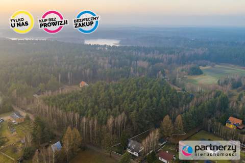 1,5 ha Bory Tucholskie Dom całoroczny 2 domki 