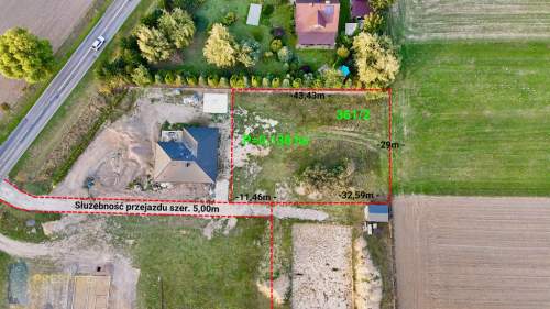 Ostatnia działka budowlana pod Lublinem -1360 m2