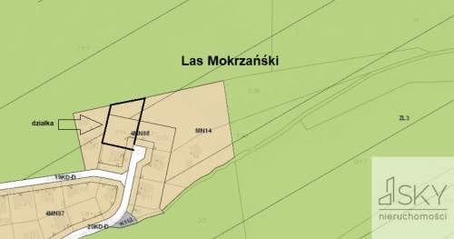 Działka budowlana z dostępem do Lasu Mokrzańskiego