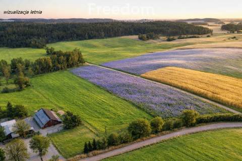 Działka rolno-budowlana, Wiśniewo 3083 m2