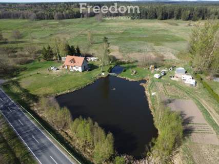 Dom, Staw, Zielin, duża piękna działka 1,16ha