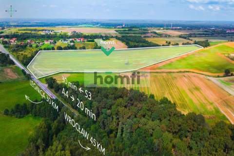 Działka inwestycyjna 11,9 ha w Mazurowicach