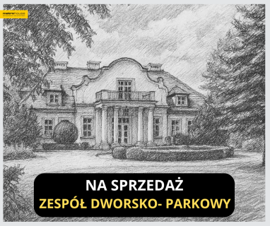 Dwór z parkiem i stawem na sprzedaż