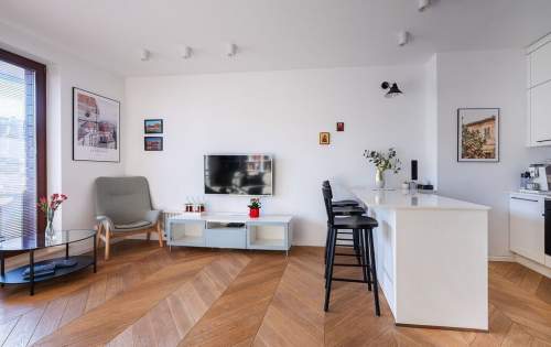 Komfortowy apartament w sercu Miasteczka Wilanów