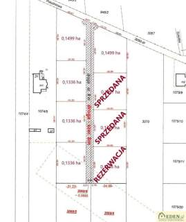 Działki budowlane od 0,13 ha do 0,15 ha - Okrzeja