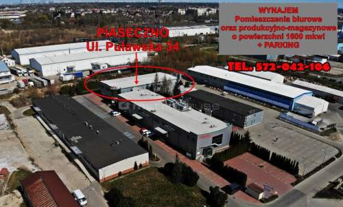 Pom. biurowe z zapleczem PARKING