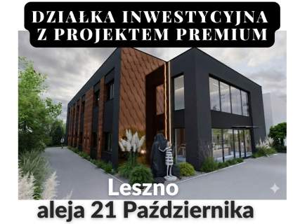 niepowtarzalna lokalizacja, działka projekt -- LESZNO