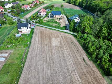 Widokowa działka w Chmielniku Wz