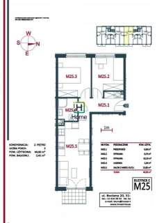 3-pok. mieszkanie z balkonem 44,60 m2 Nowa Huta