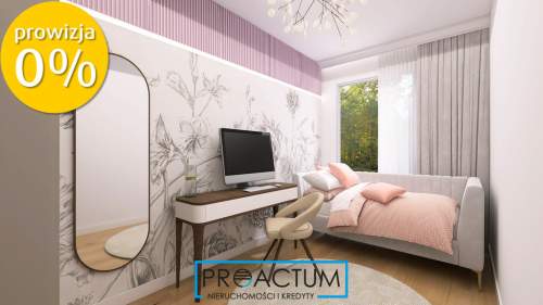 61,54 m2, 4 pokoje, balkon, ogrzewanie podłogowe 