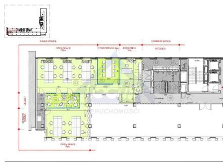 Biuro w centrum Warszawy - 202m2