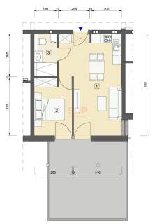 Południowy apartament z tarasem STREFA SPA