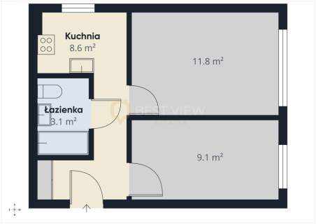 2 Pokoje Odświeżone Wysoki Parter Piwnica