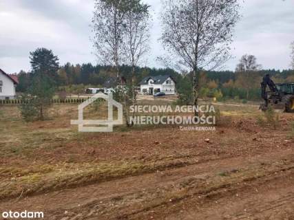 działka budowlana z lasem niedalek jeziora,Przewóz