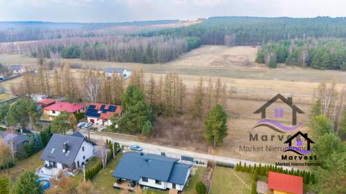 Hutki gm.Konopiska Działka z pozwoleniem na budowę