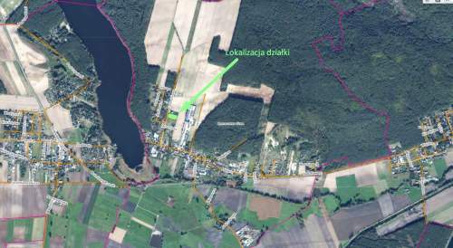 Działka 806 m , Dymaczewo Stare, gm. Mosina