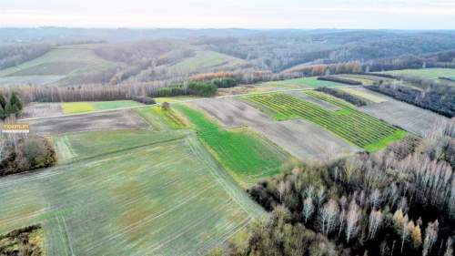 Działka budowlana na wzgórzu 16 i 77 ar Roztocze
