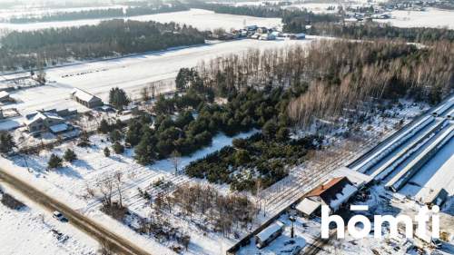 Działki budowlane 3101m2 lub 5031m2 w Zaborowie