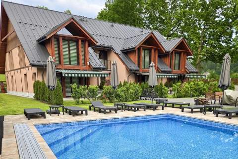 Luksusowy obiekt komercyjny wyciąg SPA góry
