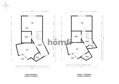 Dwupoziomowe 130m2 z 2 balkonami - Stare Miasto
