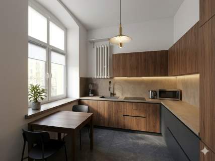 Łódź/55m2/Kamińskiego/3 pok/parking/media miejskie