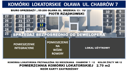 Mieszkanie 3 pokoje Oława ul. Chabrów - winda - balkon