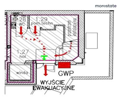 Lokal użytkowy 3 kondygnacje Parking Winda