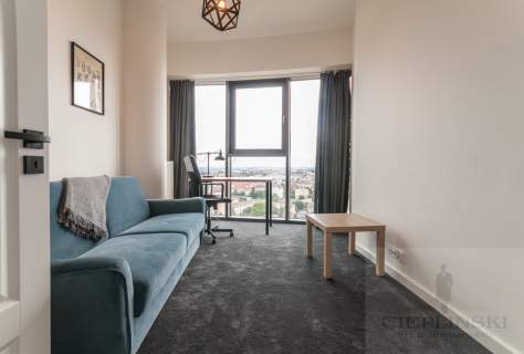 KOMFORTOWY APARTAMENT NA 22 PIĘTRZE W HANZA TOWER