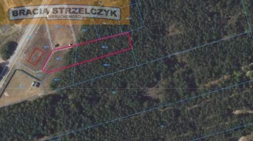 Działka budowlana na sprzedaż, 1446 m2, Łacha