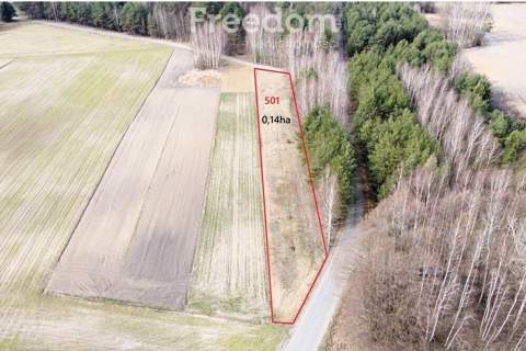 Działka budowlana/rekreacyjna 1400m2 Ostrownica