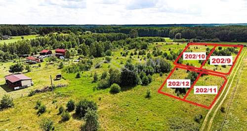 Działki budowlane nad Jeziorakiem.