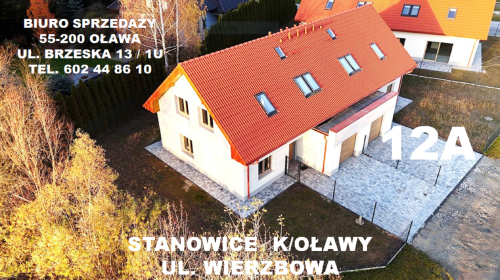MIESZKANIE Z OGRÓDKIEM STANOWICE K / OŁAWY