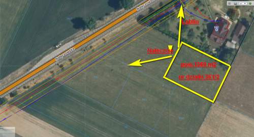 Ostatnia działka budowlana pod Lublinem -1360 m2