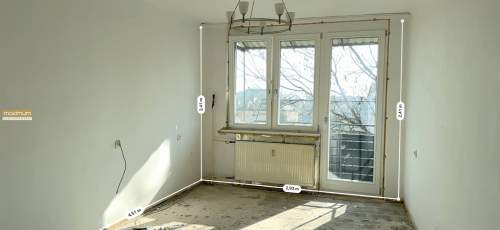 Mieszkanie 48 m2 4 piętro 3 pokoje centrum