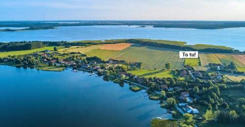 Kal / Jezioro Mamry 1,42 ha z linią brzegową działka in