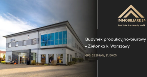 Wielofunkcyjny obiekt biurowo produkcyjno magazynowy Zielonk