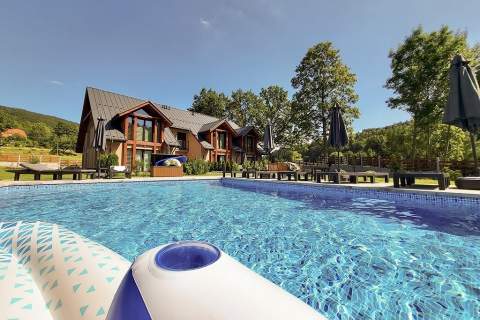 Luksusowy obiekt komercyjny wyciąg SPA góry