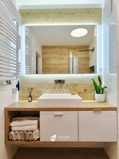 Nowoczesny apartament z dwoma tarasami
