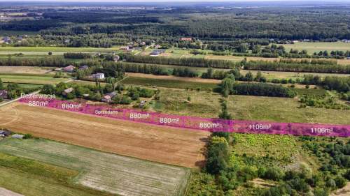Działki budowlane Las i cisza w Skierniewicach
