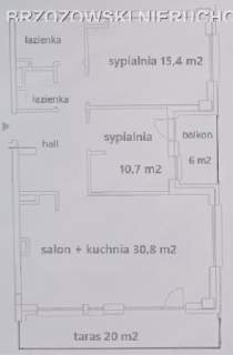 Miasteczko Wilanów, 74,4 m2, 3 pok, taras, 2008 r