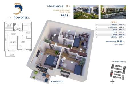 Mieszkania blisko centrum, zabudowa szeregowa