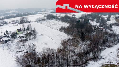 Działka rolna 1,27 h Siedliska, piękny widok