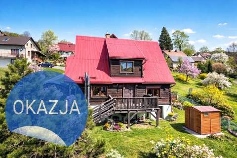 Klimatyczny dom z bali w Istebnej, Okazja
