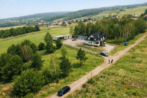 Malownicza działka budowlana 1546 m   Oblęgor