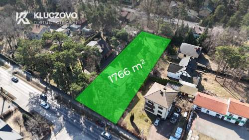 Działka budowlana 1766 m2 - Międzyborów