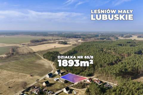Działka przy lesie z warunkami zabudowy