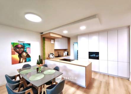 Nowoczesny apartament z dwoma tarasami