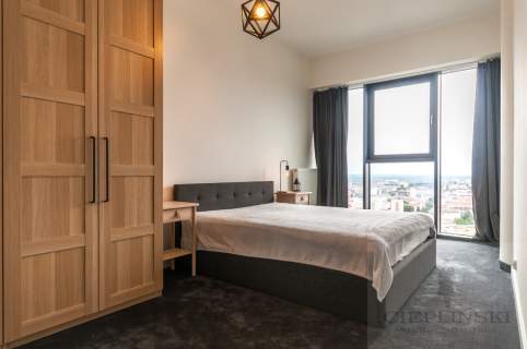 KOMFORTOWY APARTAMENT NA 22 PIĘTRZE W HANZA TOWER